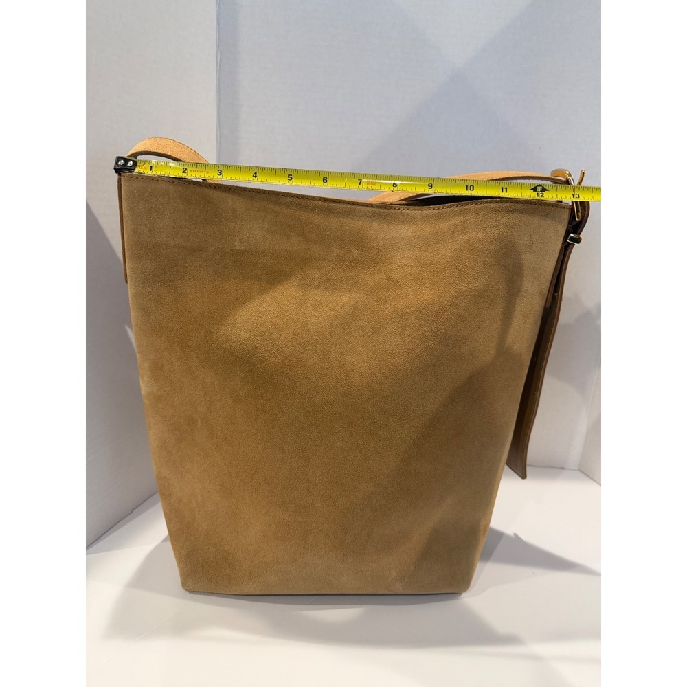 Madewell Essential Bucket Tote in Suede NWT - Picture 5 of 8